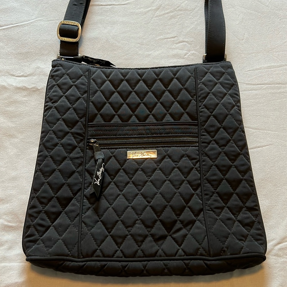Vera Bradley Hipster in Classic Black Microfiber